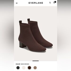 Everlane day glove boot brown size 5